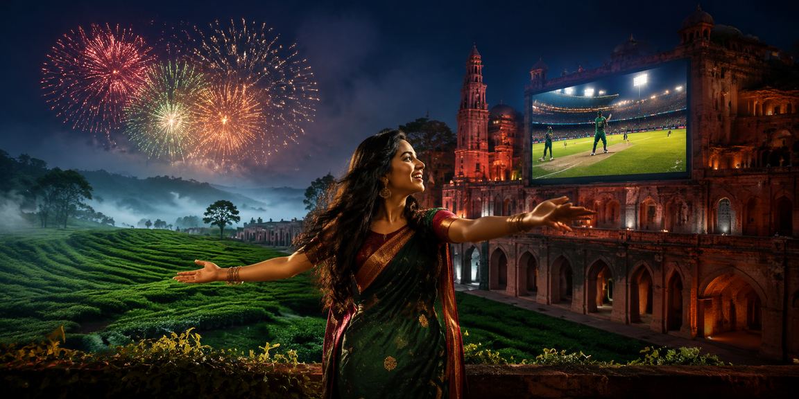 সোনারগাঁও চা বাগানে ক্রিকেট বেটিং